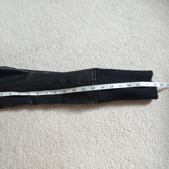 MACKAGE Nev Black Leather Jacket Coat - Picture 12 of 13